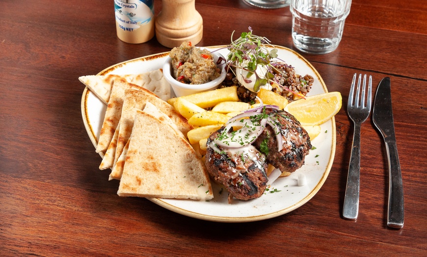 Image 6: Greek Feast with Wine for Two