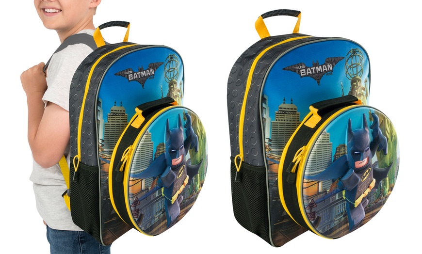 Image 1: Lego Batman 3D Backpack