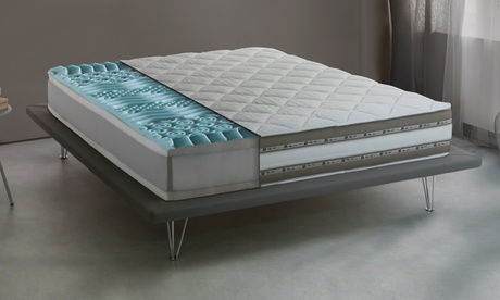 Materasso in Memory Foam e gel 27 cm a 9 zone antiacaro e anallergico Made in Italy disponibile in varie dimensioni