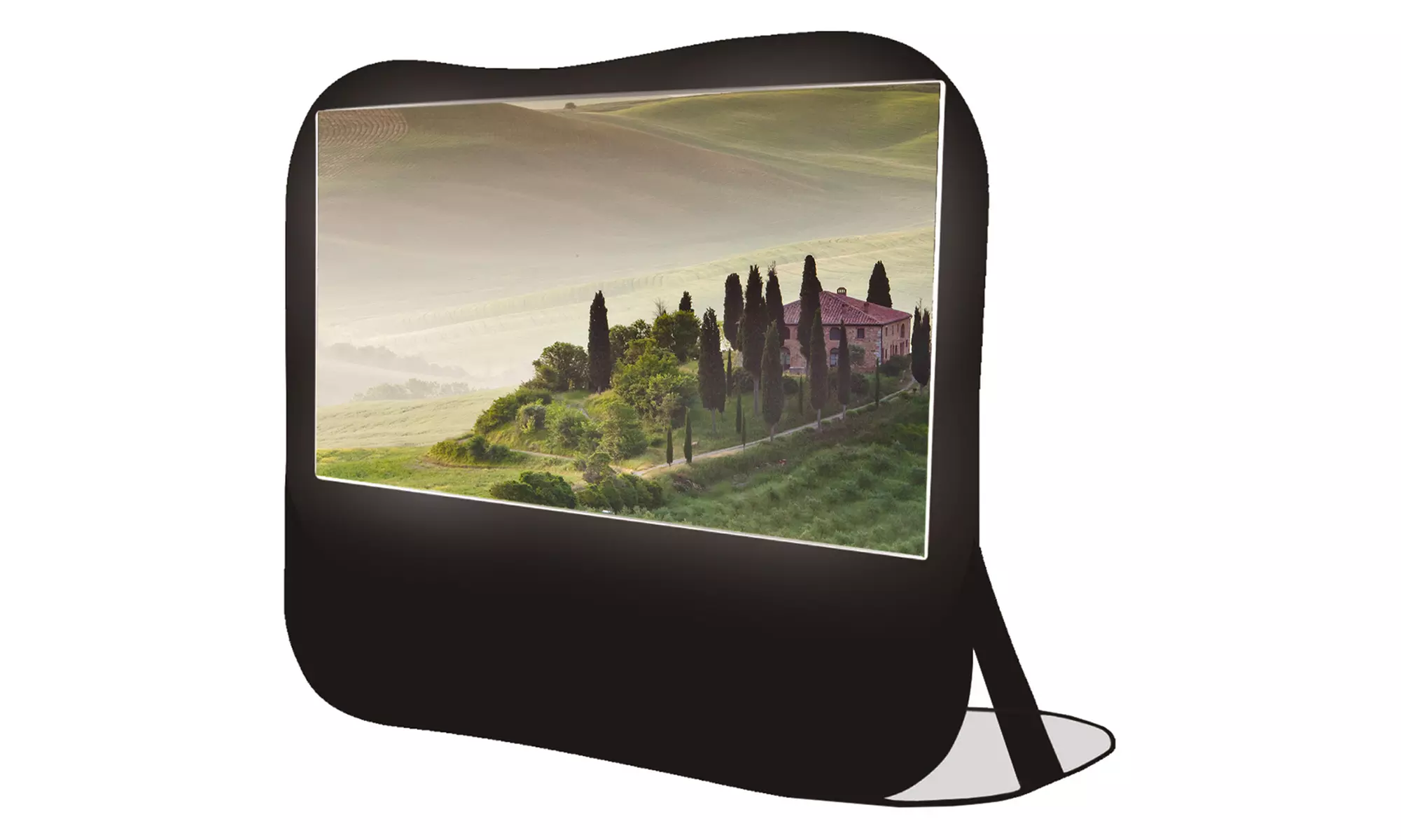 Sima 84" Instant Pop-Up Projector Screen - Primary Image