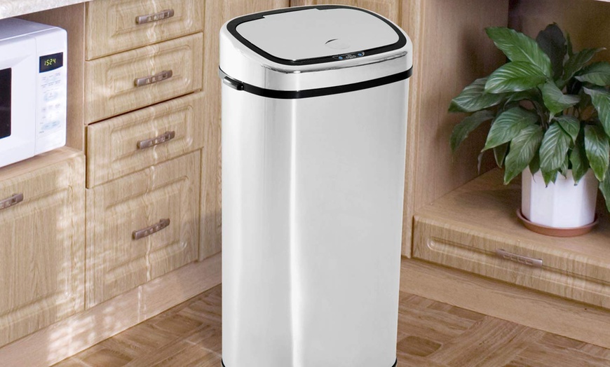 Image 7: HomCom Sensor Bin Range