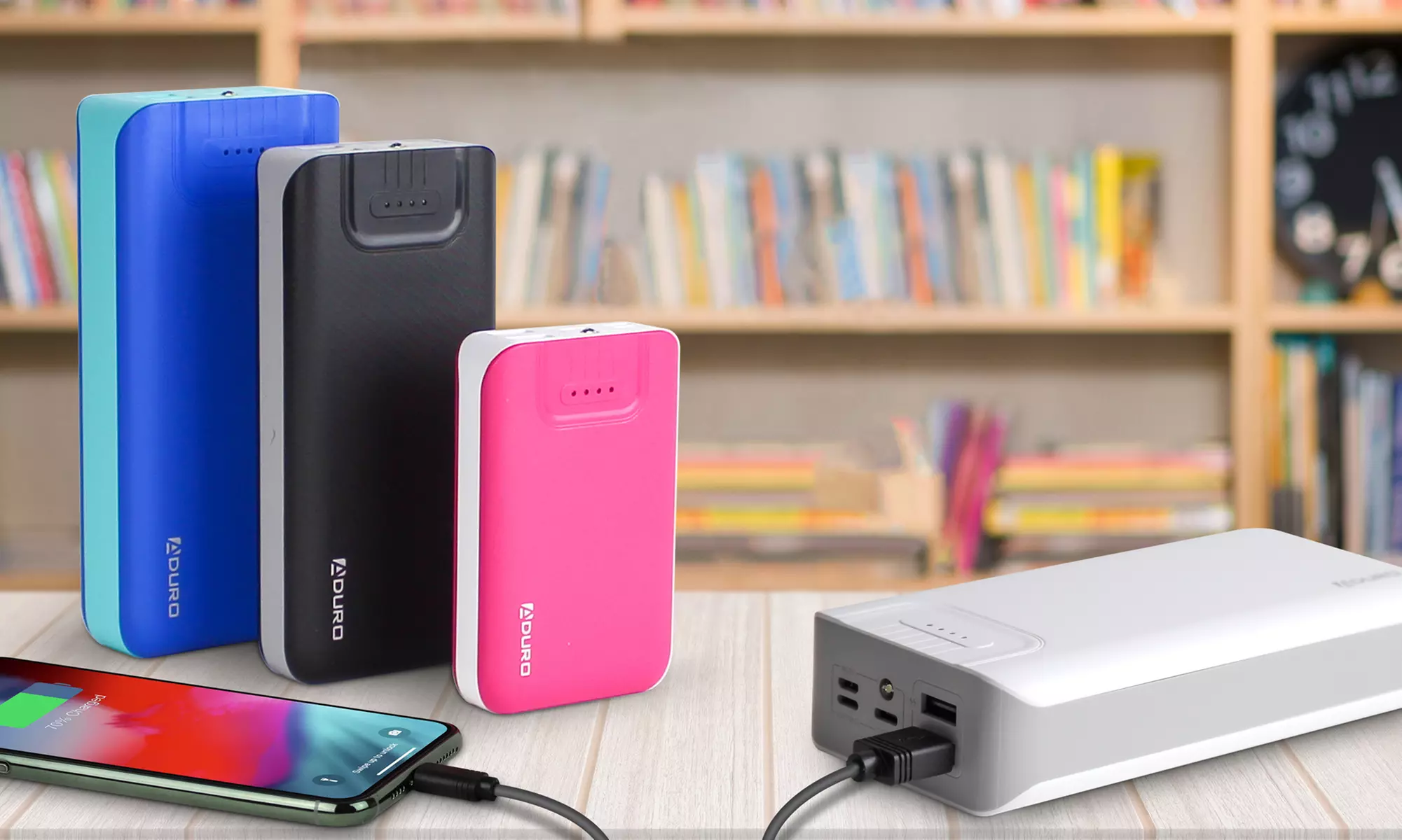 Aduro PowerUp Trio 10,000 – 30,000mAh Power Bank for Smartphones - Primary Image