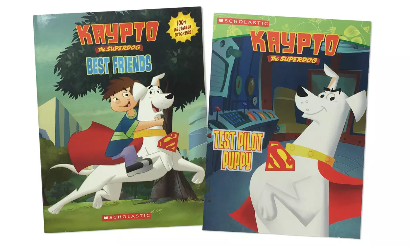 Krypto the Superdog Children's Coloring Book Set - Primary Image