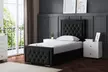 Allegra Upholstered Bed with Optional Mattress - Second Medium
