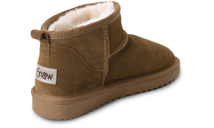 Image 7: Women's Sheepskin Lined Ankle Boots