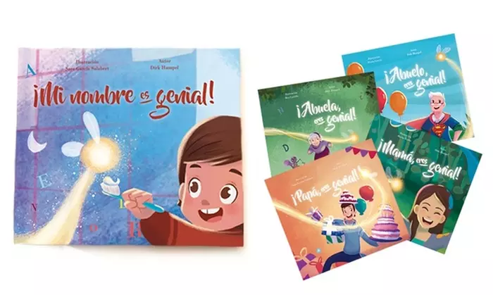 1, 2, 3 o 5 libros personalizados para niños con Story of My Name (hasta 66% de descuento) - Primary Image