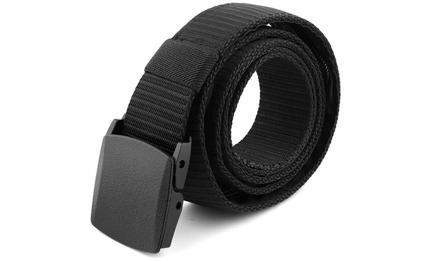 Image 3: Ceinture avec poche zippée cachée