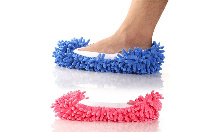 Image 8: Cleaning Mop Slippers