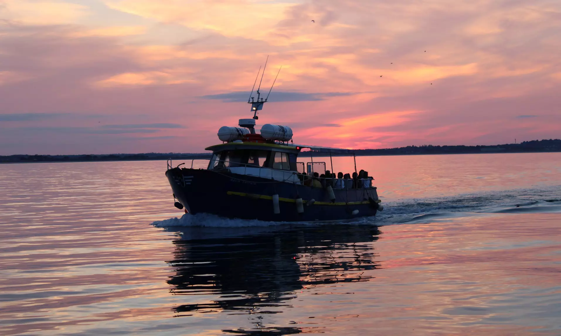 Sunset or Howth Cliffs Cruise at Howth Cliff Cruises Island Ferries