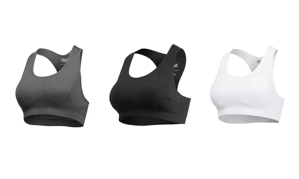 Everlast Women's Moisture-Wicking Padded Racerback Sports Bra - Primary Image