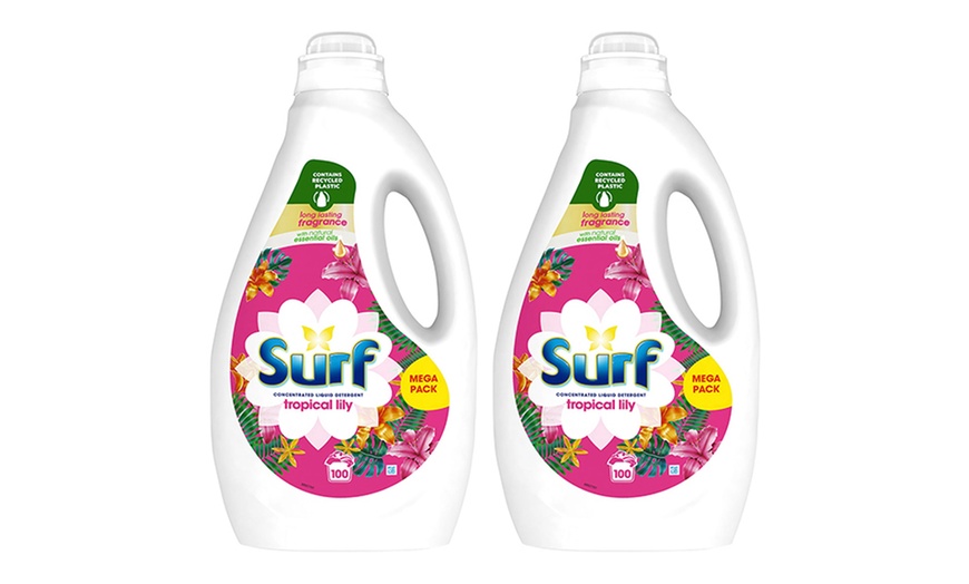 Image 3: Surf Concentrated Liquid Laundry Detergent Tropical Lily 2.7 Litre
