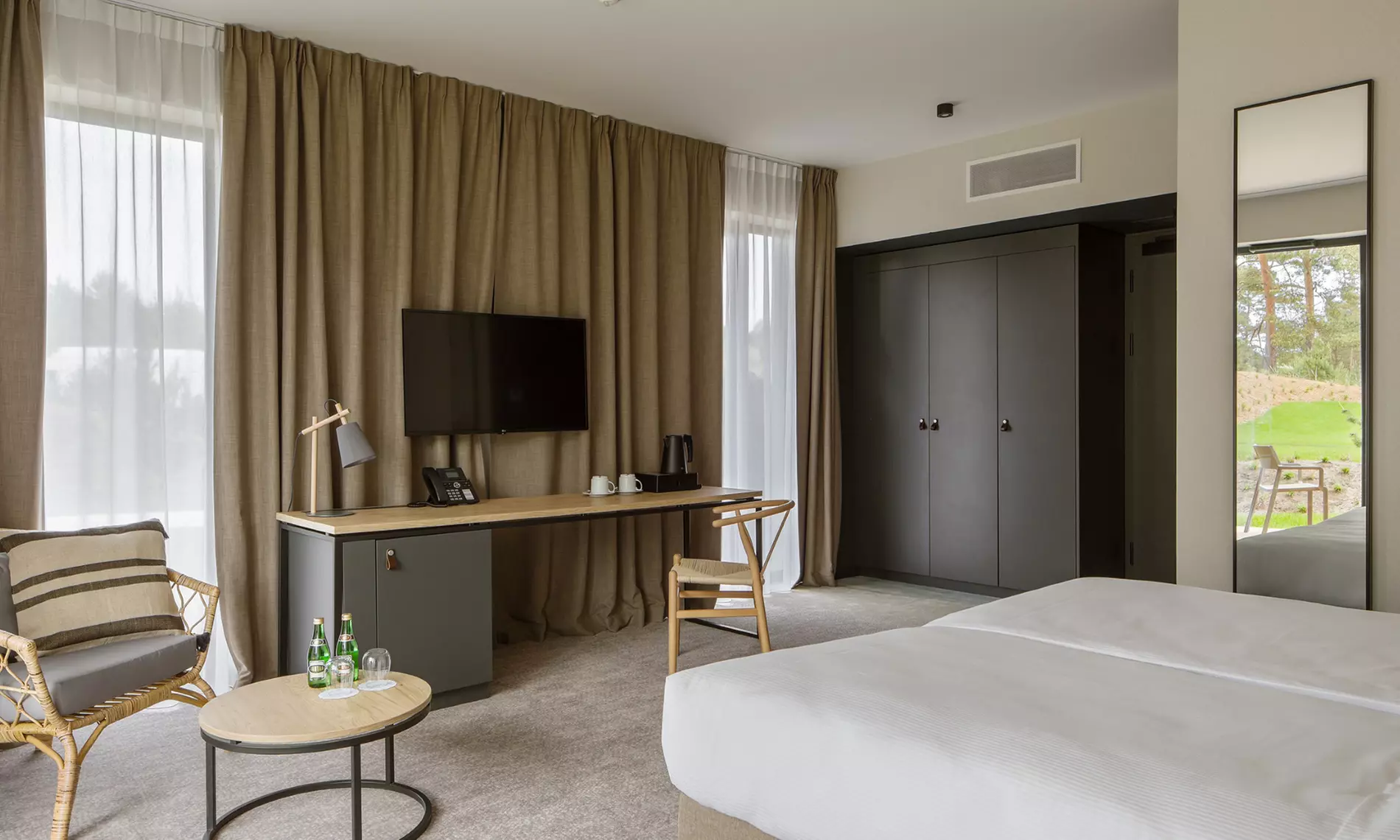 Łeba: pokój superior dla 2 os. lub rodziny z wyżywieniem