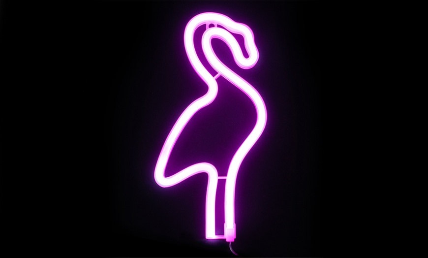 Image 6: Themed Neon Wall Light