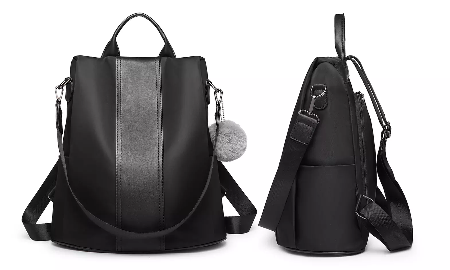 Clearance Miss Lulu Women Two Way Backpack Shoulder Bag