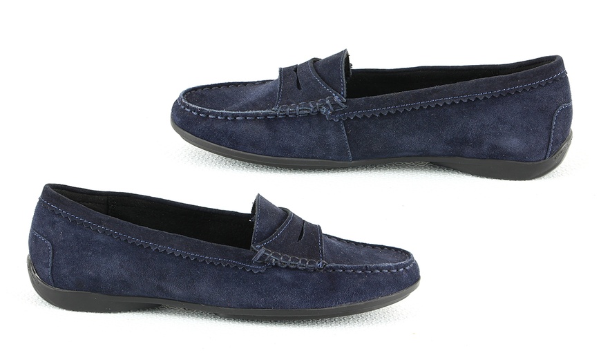 Image 5: Alain Manoukian Slip-On Loafers