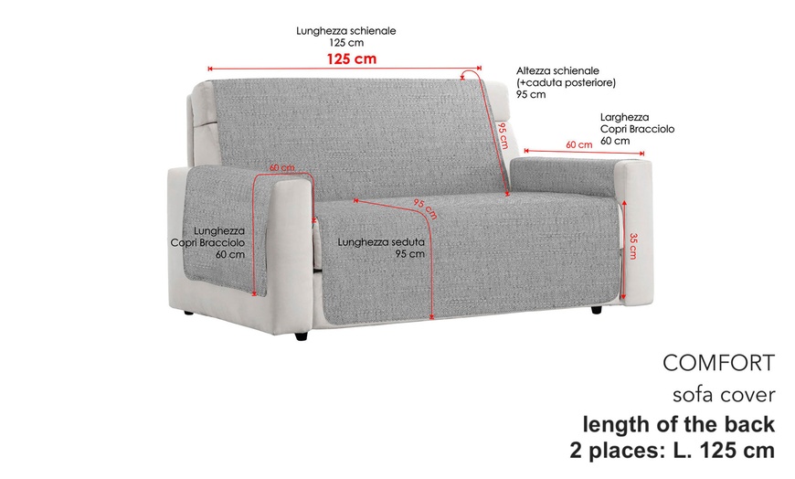 Image 16: Housse de canapé antidérapante