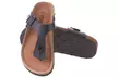 Seranoma Women's Thong Slide-On Sandal with Cork Wedge Sole - Second Medium