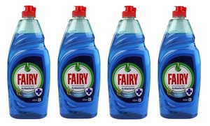 4x Fairy Antibacterial Dish Liquid