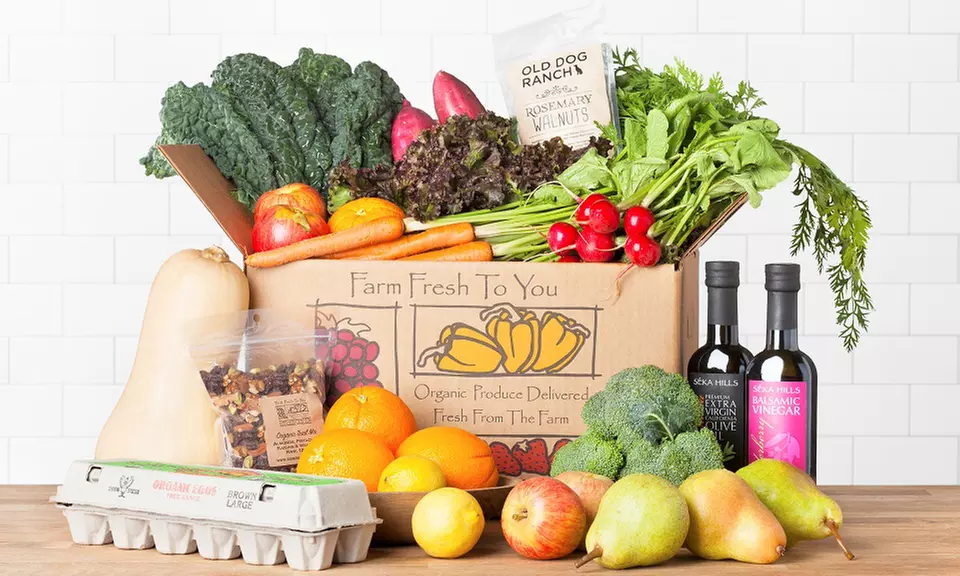 $17 for One Box of Delivered Organic Produce from Farm Fresh To You ($33 Value) - Primary Image