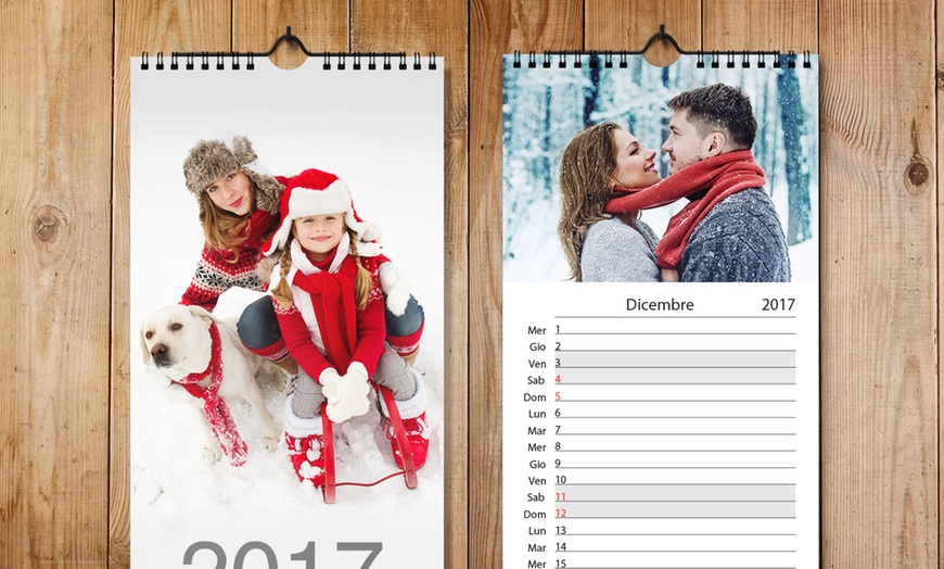 Image 2: Calendario de pared para cocina personalizable