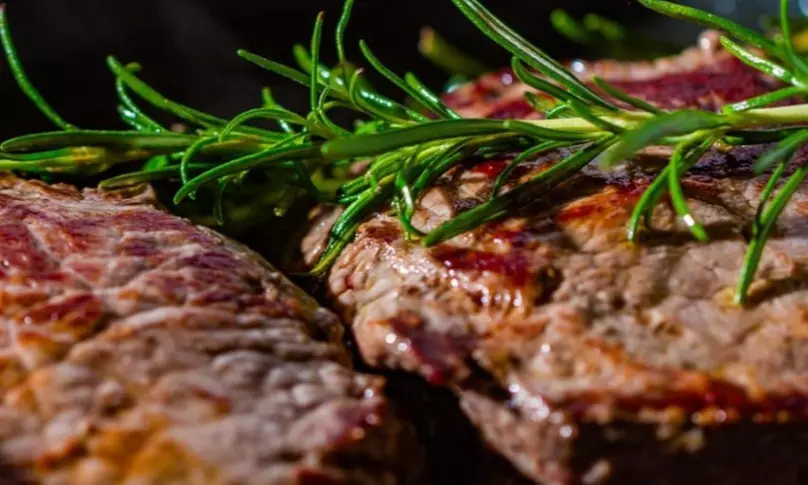 Steak-Menü in 3 Gängen