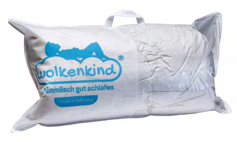 1x oder 2x Wolkenkind Daunenkissen in der Größe 80 x 80 cm - Second Medium