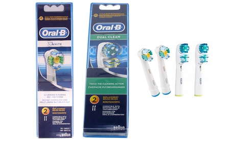2 o 4 confezioni di testine rotanti Oral B disponibili in 2 modelli, con spedizione gratuita