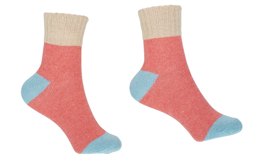 Image 5: 5-. 10- or 15-Pack of Women's Winter Thermal Socks