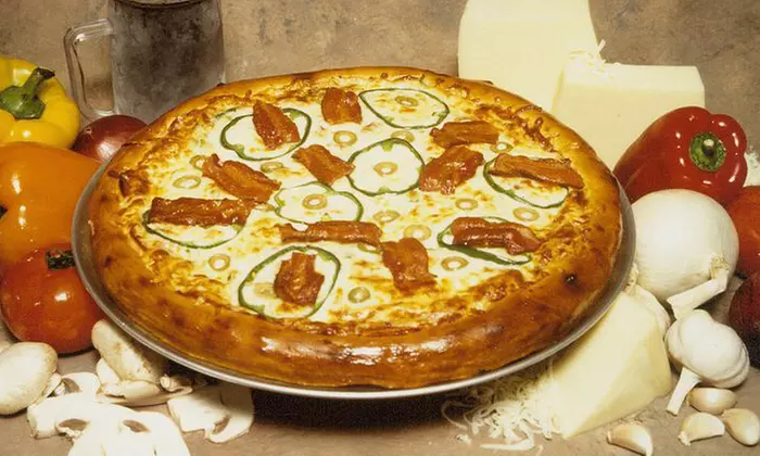 C$20 for a Family Pizza Package with Three-Topping Pie, Fries, and Soda at Papa Pizza Ottawa (C$34 Value) - Primary Image