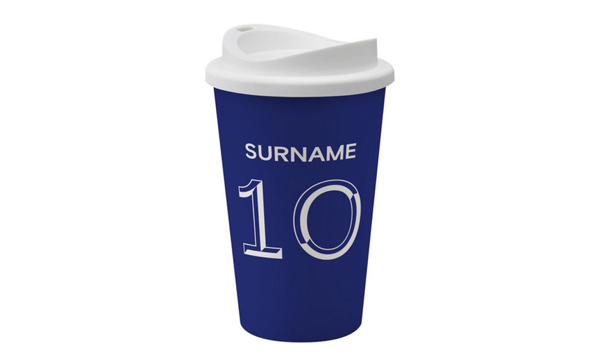 Image 2: Personalised Football Coffee Cup