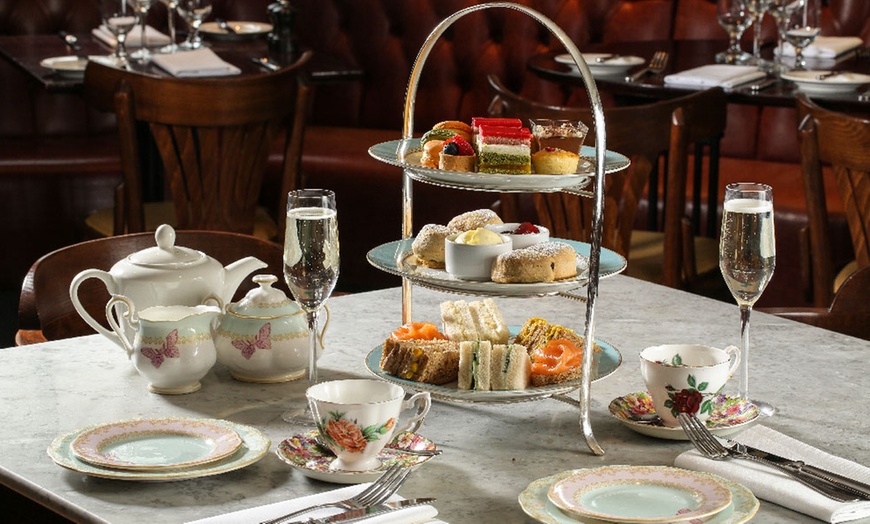 Image 2: Experience Luxury afternoon Tea with Prosecco in Elegant Marylebone!