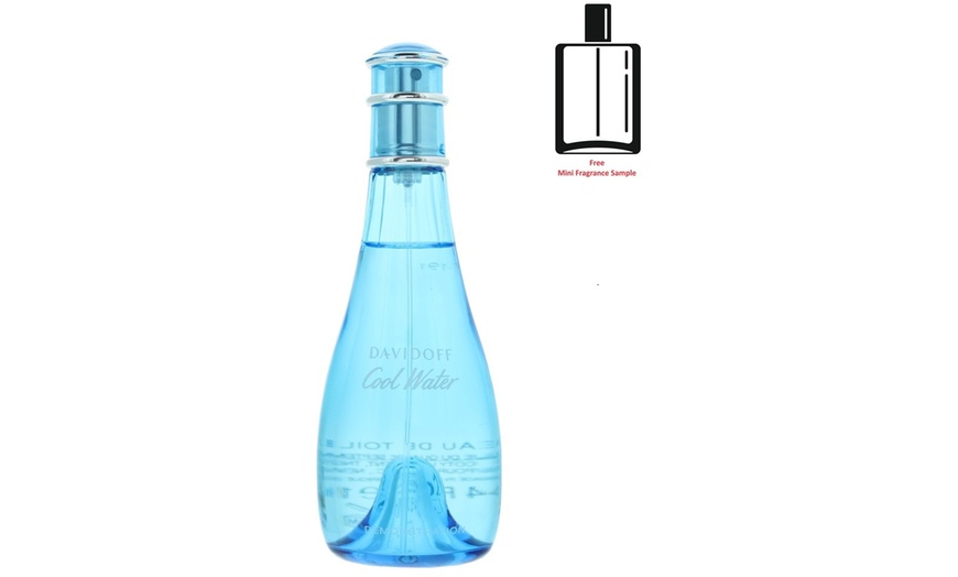 Image 1: Davidoff Cool Water Eau de Toilette 100ml with free fragrance sample