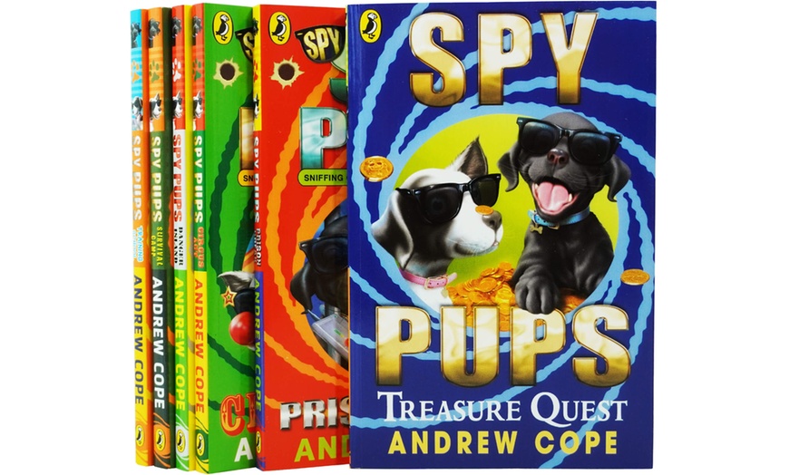 Image 1: Spy Pups Six-Book Set By Andrew Cope