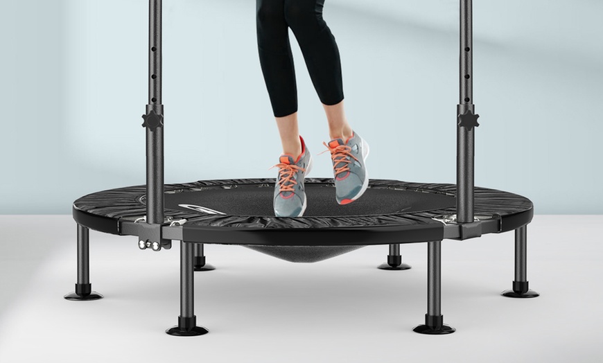 Image 2: Rebounder Trampoline for Outdoor Fitness Body Exercise