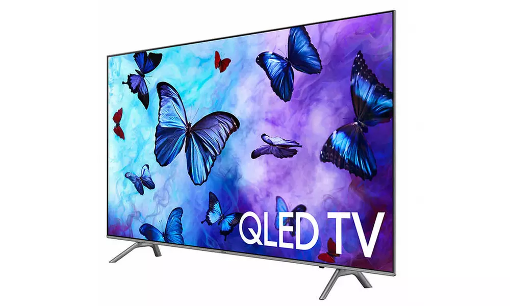 Samsung 55" 4K UHD Smart QLED TV (2018 Model) - Primary Image