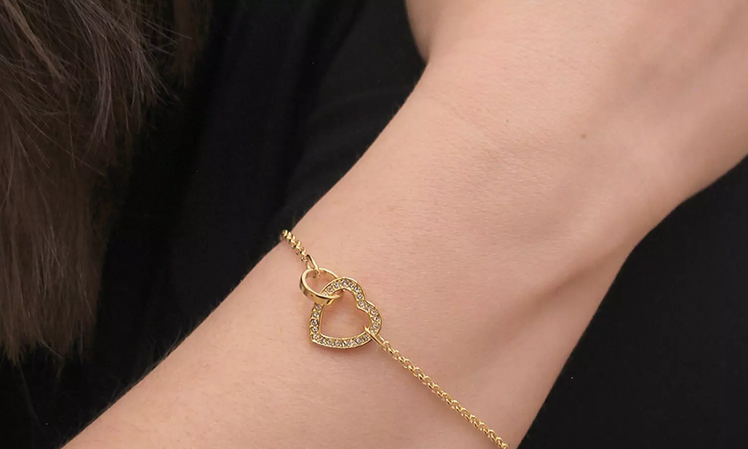 Locked Heart Bracelet Chain Bracelet