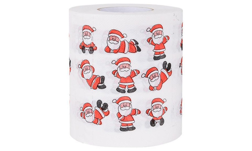 Image 18: Christmas Themed Toilet Roll Paper