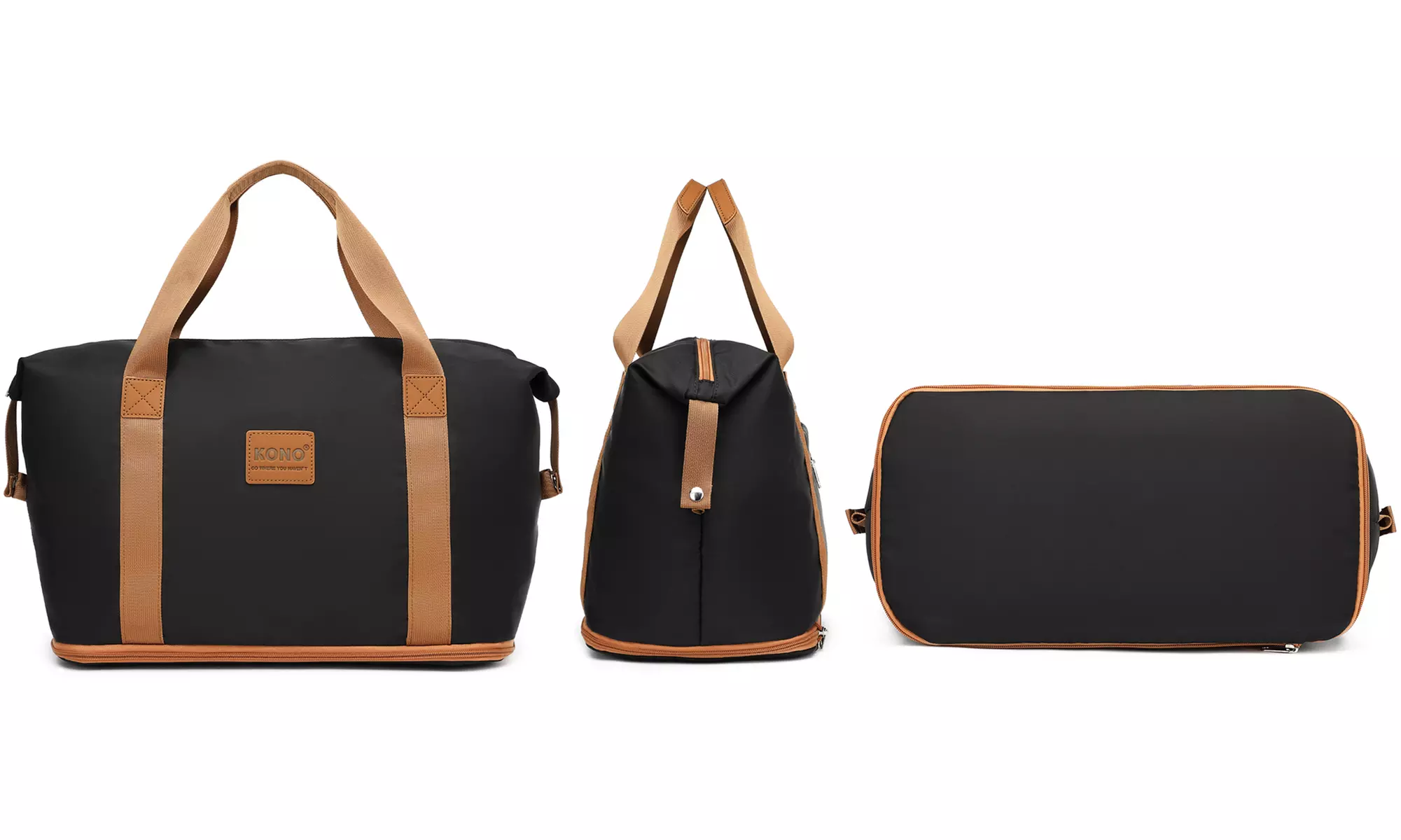 KONO Reisetasche und Kulturbeutel