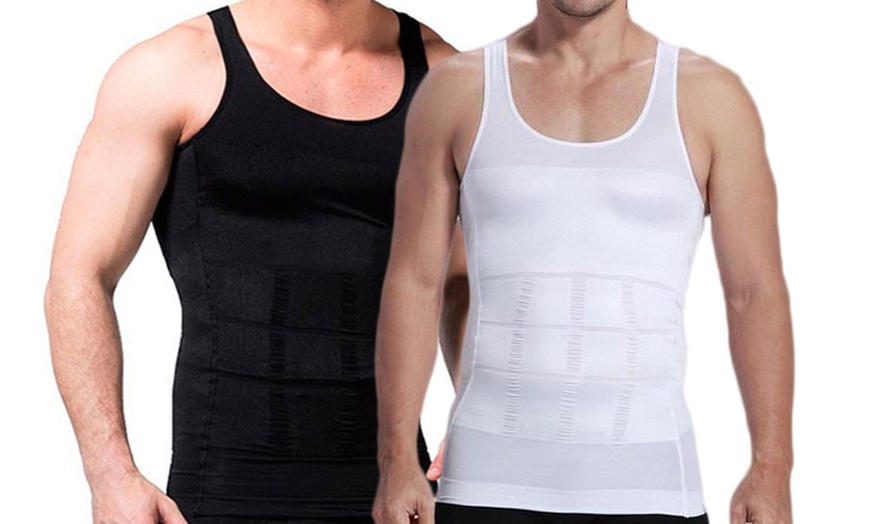 Image 7: Men's Shapewear Vest