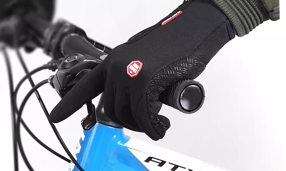 Touchscreen handschoenen met rits