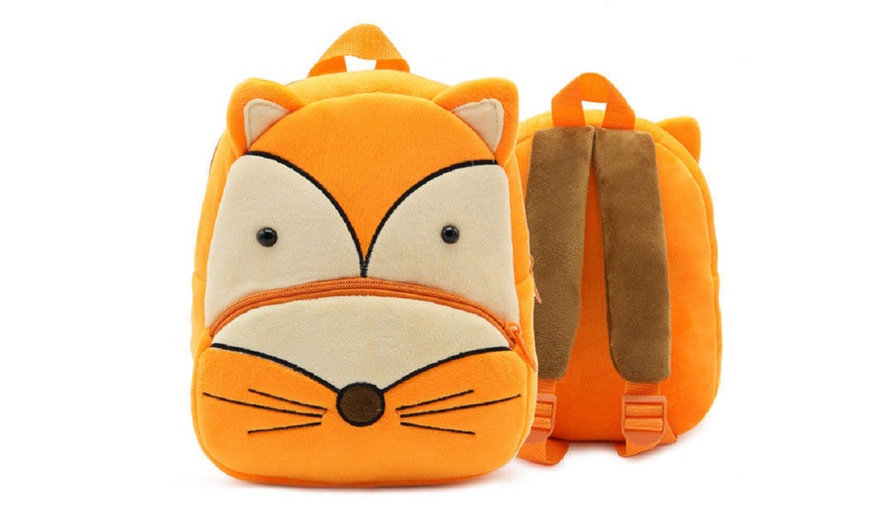 Image 13: Kids' Cartoon Animal Backpack