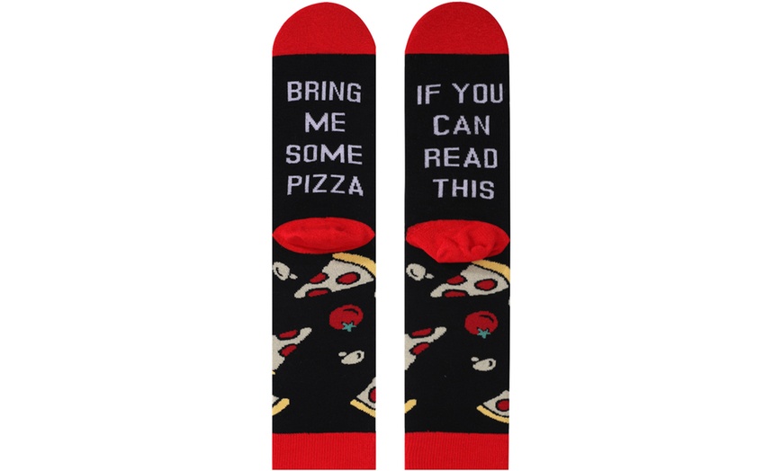 Image 8: Funny Sign Socks