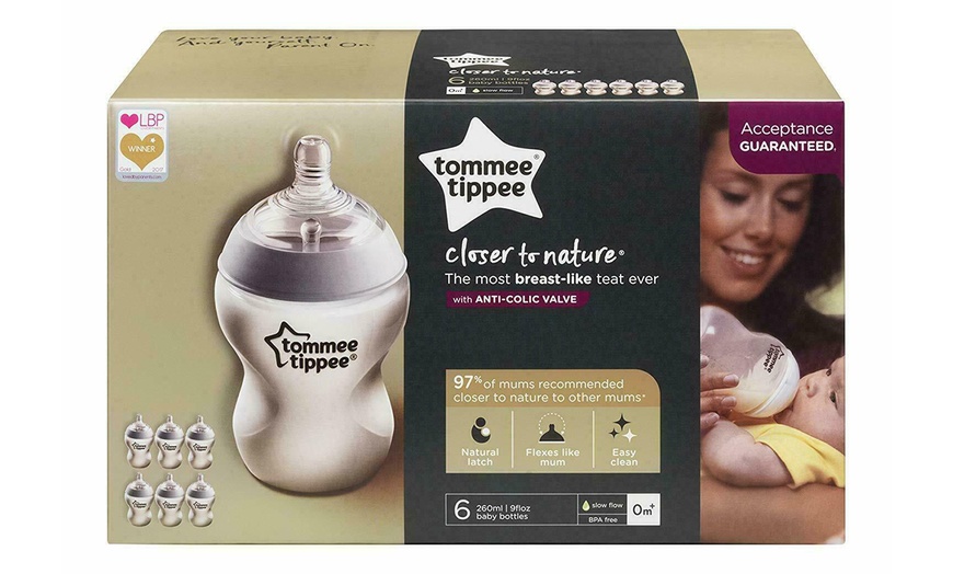 Image 3: Pack de 6 biberones Tommee Tippee