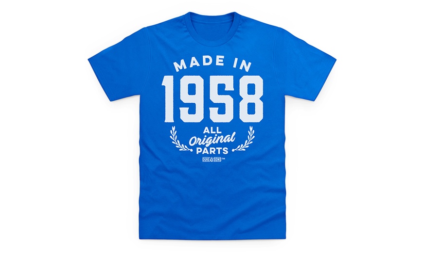 Image 11: Built in the 50s Cotton T-Shirt