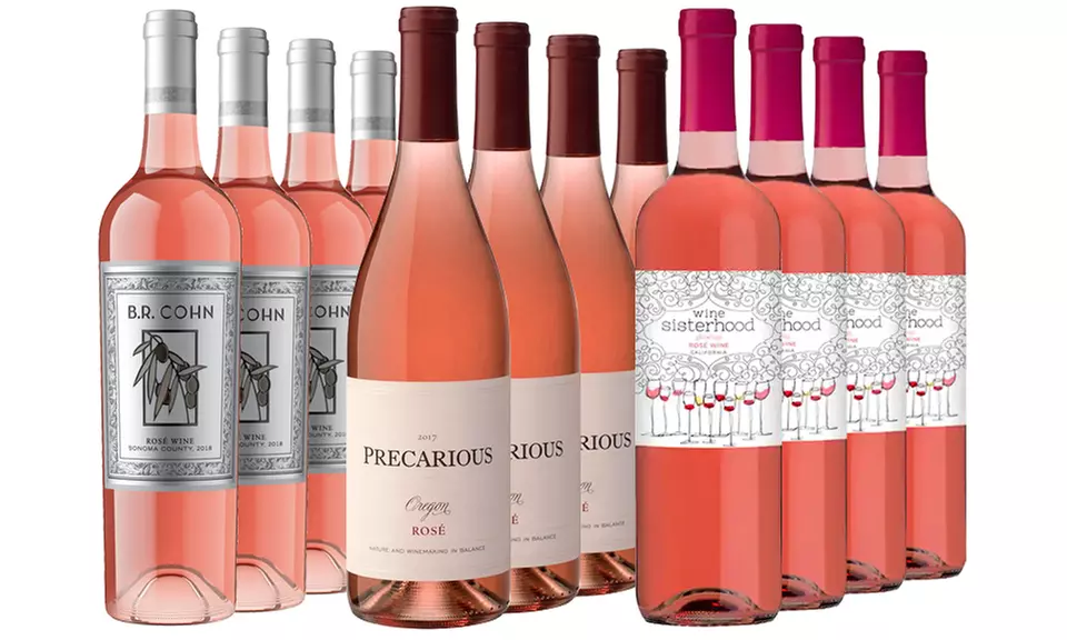Wine Sisterhood Summer Rosé Patio Pack (3-, 6-, or 12-Pack). Shipping Included. - Primary Image