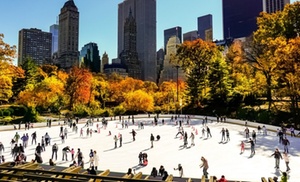 Skate, Smile, and Soar at Wollman Rink with Child or Adult Tickets