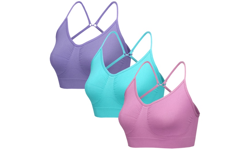 Image 5: Set di 3 reggiseni senza cuciture