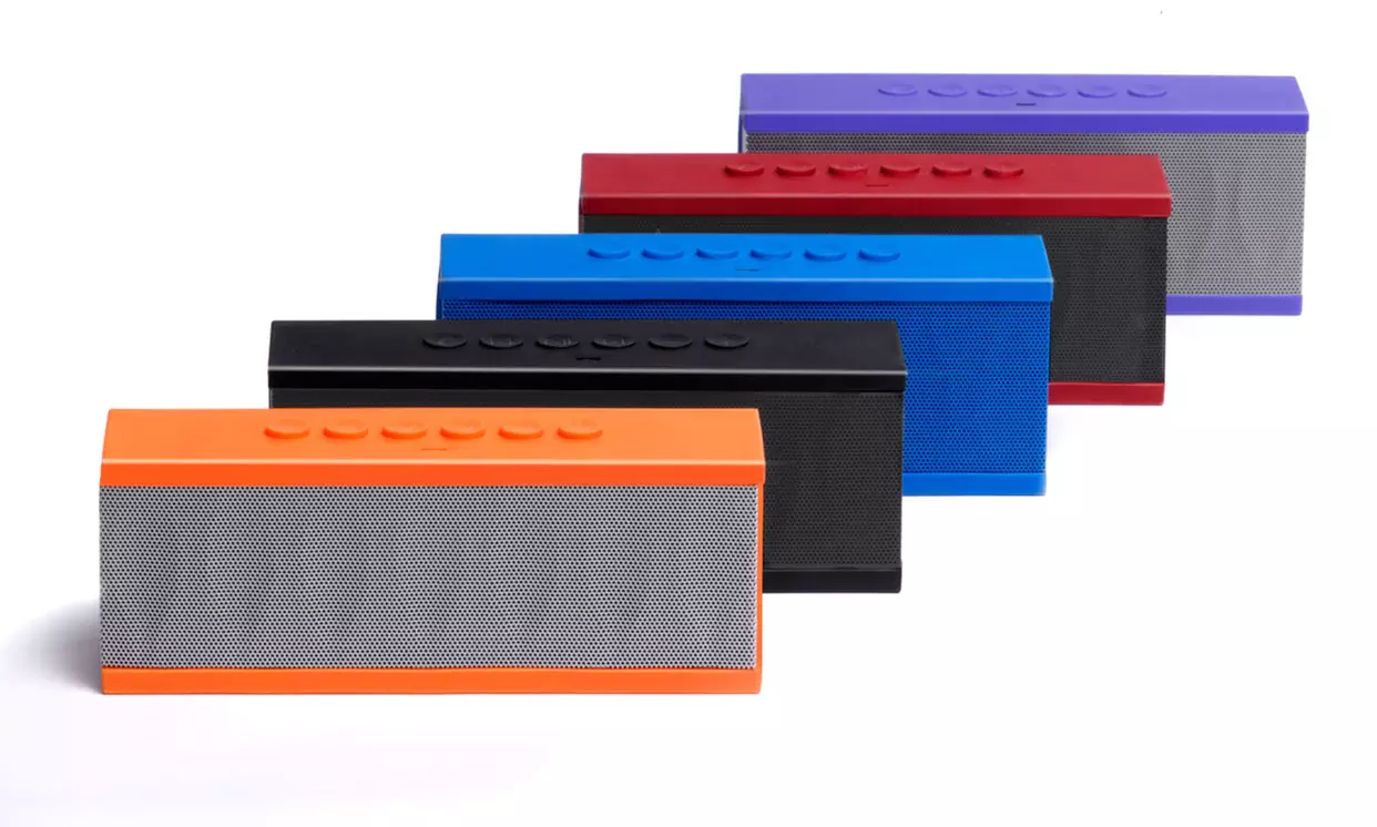 Photive Cyren Wireless Bluetooth Speaker with Built-in Speakerphone and 8-Hour Rechargeable Battery - Primary Image