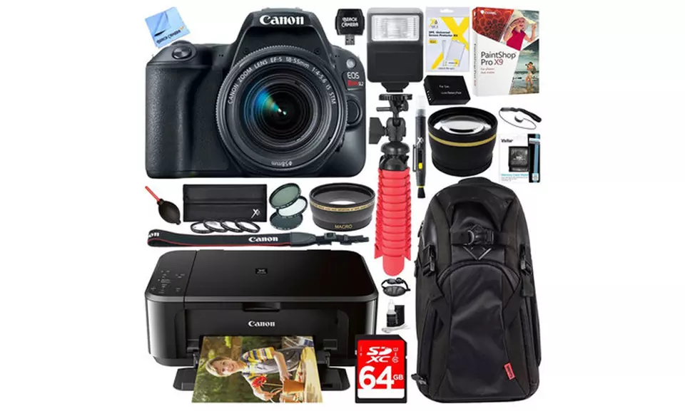 Canon EOS Rebel SL2 24.2MP DSLR Camera Bundles - Second Medium