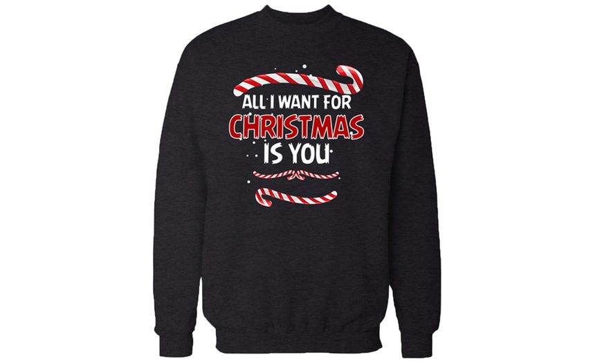 Image 2: Men's Christmas Sweatshirt